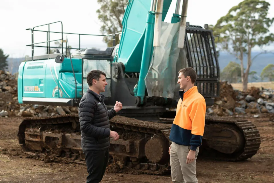 Heavy machinery finance for construction