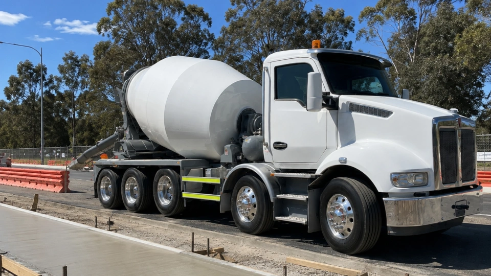 Concrete agitator financed for a Brisbane owner driver